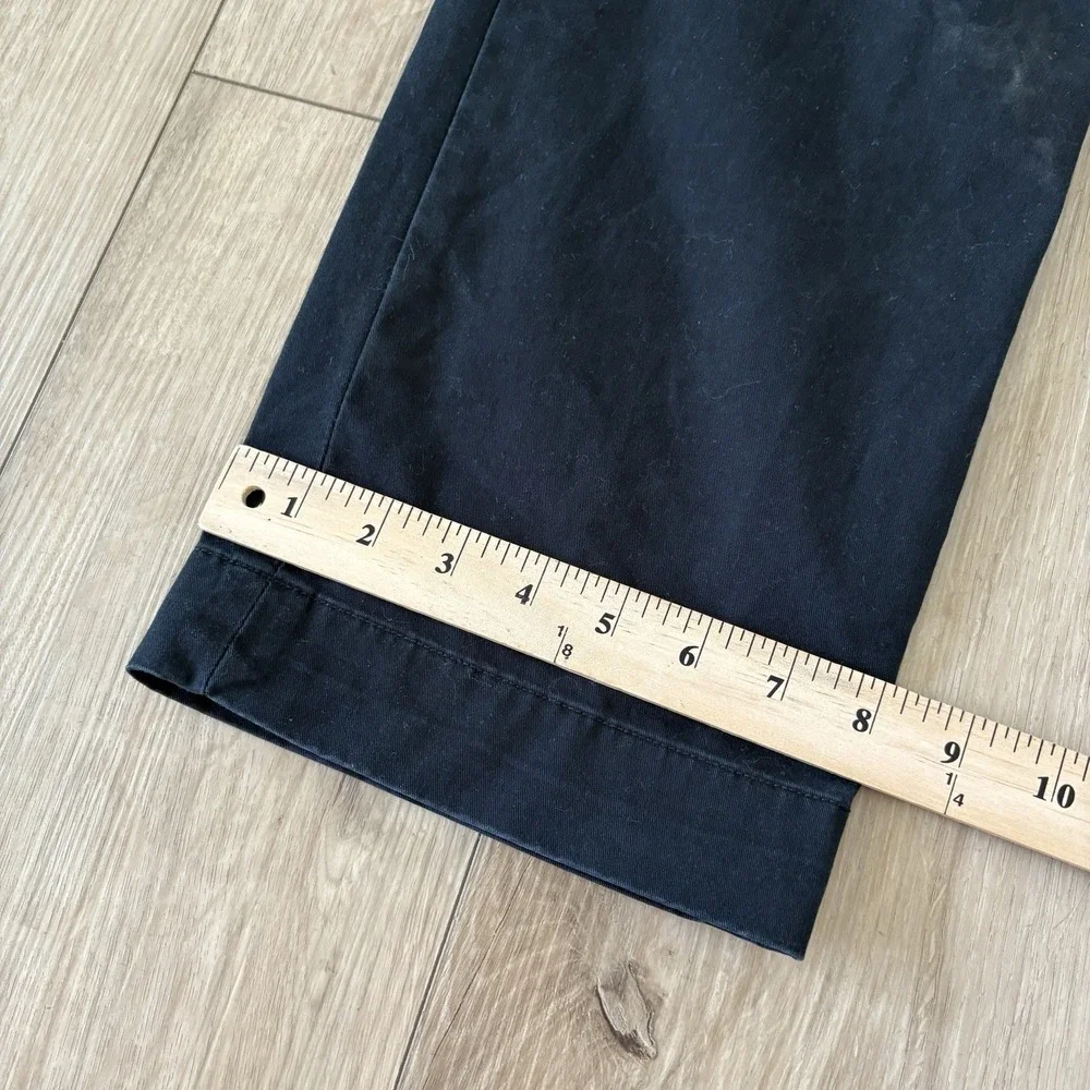 Polo Ralph Lauren The Polo Chino Pant Black Stretch Straight Classic Fit - 36x32